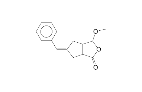 3-Oxabicyclo[3.3.0]octan-2-one, 7-benzylidene-4-methoxy-