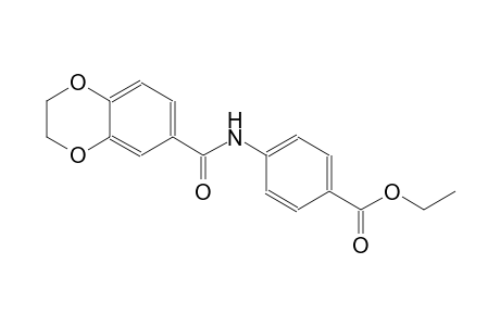 benzoic acid, 4-[[(2,3-dihydro-1,4-benzodioxin-6-yl)carbonyl]amino]-, ethyl ester