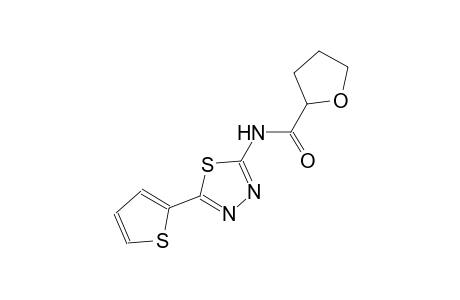 N-[5-(2-thienyl)-1,3,4-thiadiazol-2-yl]tetrahydro-2-furancarboxamide