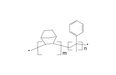 Poly(alpha-methylstyrene-co-norbornene)