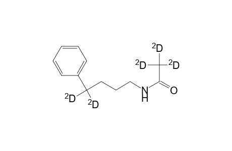 N-trideuterioacetyl-4,4-dideuterio-4-phenylbutylamine
