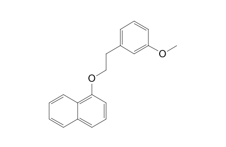 1-[2-(3-Methoxyphenyl)ethoxy]naphthalene