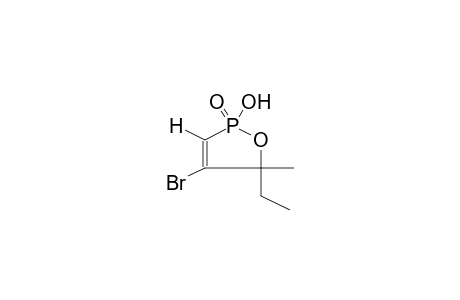 2-OXO-2-HYDROXY-4-BROMO-5-ETHYL-5-METHYL-1,2-OXAPHOSPHOL-3-ENE