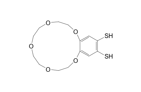 2,3,5,6,8,9,11,12-octahydro-1,4,7,10,13-benzopentaoxacyclopentadecine-15,16-dithiol