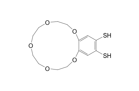 2,3,5,6,8,9,11,12-Octahydro-1,4,7,10,13-benzopentaoxacyclopentadecine-15,16-dithiol