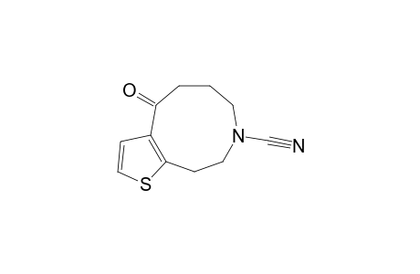 8H-Thieno[2,3-d]azonine-8-carbonitrile, 4,5,6,7,9,10-hexahydro-4-oxo-