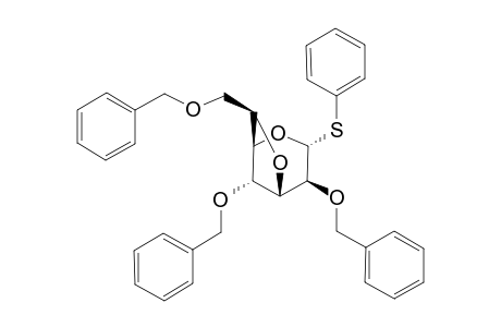 PHENYL-3,6-ANHYDRO-2,4,7-TRI-O-BENZYL-1-THIO-L-GLYCERO-ALPHA-D-MANNO-HEPTOPYRANOSIDE