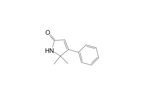 5,5-Dimethyl-4-phenyl-1,5-dihydro-2H-pyrrol-2-one