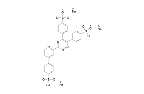2-[5,6-Bis(4-sulfophenyl)-1,2,4-triazin-3-yl]-4-(4-sulfophenyl)pyridine trisodium salt