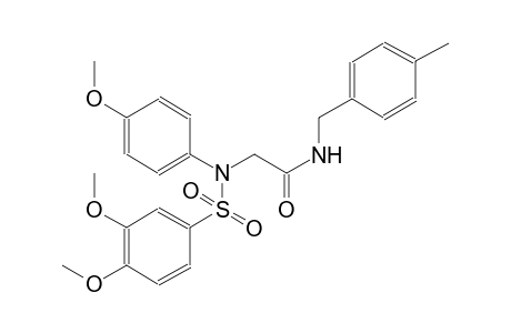 acetamide, 2-[[(3,4-dimethoxyphenyl)sulfonyl](4-methoxyphenyl)amino]-N-[(4-methylphenyl)methyl]-
