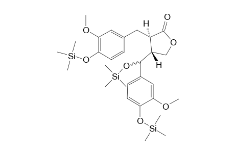 Hydroxymatairesinol - triacetate - tris(trimethylsilyl)-derivative
