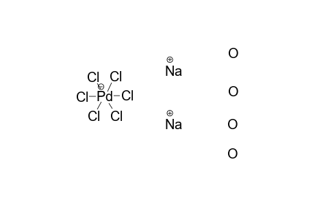 Sodium hexachloropalladate(IV) tetrahydrate