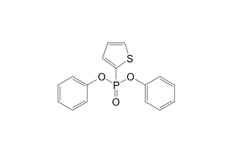 Diphenyl 2-thienylphosphonate