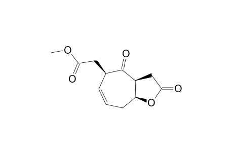 3-(METHOXYCARBONYLMETHYL)-8-OXABICYCLO-[5.3.0]-DEC-4-ENE-2,9-DIONE
