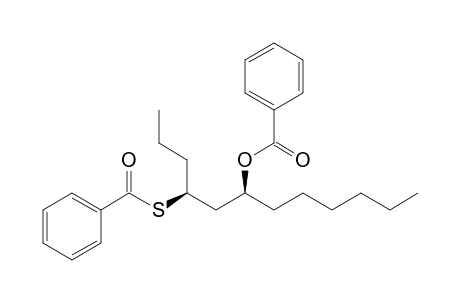 (4S,6S)-4-Benzoylthiododec-6-yl benzoate