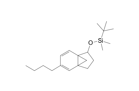 3-Butyl-7-(tert-butyldimethylsilyloxy)tricyclo[4.3.1.0(1,6)]deca-2,4-diene
