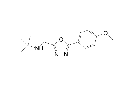 5-(tert-Butylamino)methyl-2-(4-methoxyphenyl)-1,3,4-oxadiazole