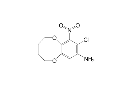 (8-chloro-7-nitro-2,3,4,5-tetrahydro-1,6-benzodioxocin-9-yl)amine