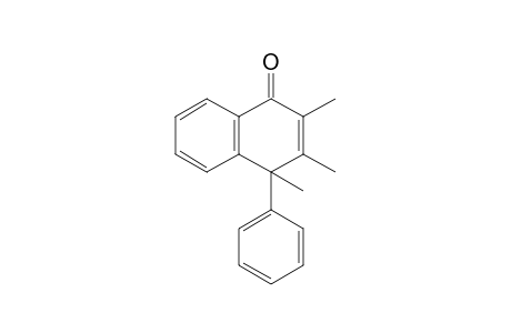 2,3,4-Trimethyl-4-phenyl-4H-1-naphthalenone