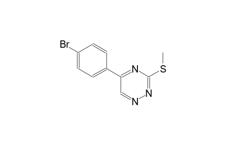 5-(4-bromophenyl)-3-(methylsulfanyl)-1,2,4-triazine