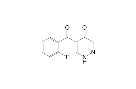4(1H)-Pyridazinone, 5-(2-fluorobenzoyl)-