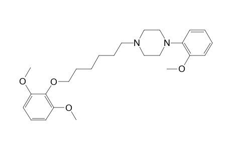 1-[6-(2,6-dimethoxy-phenoxy)-hexyl]-4-(2-methoxy-phenyl)-piperazine