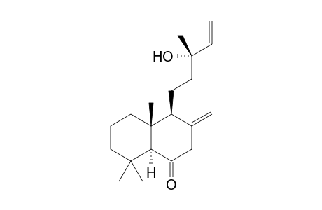 (4S,4aR,8aS)-4-[(3S)-3-hydroxy-3-methyl-pent-4-enyl]-4a,8,8-trimethyl-3-methylene-decalin-1-one