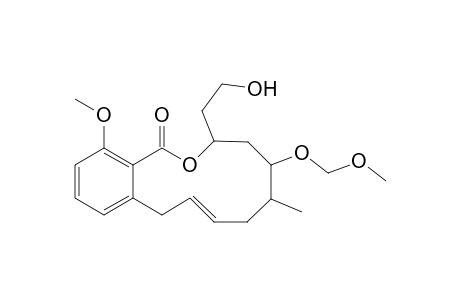 (7S,9R,10S,12E)-4-Methoxy-7-(2-hydroxyethyl)-9-methoxymethyl-10-methyl-7,8,9,10,11,14-hexahydro-6-oxabenzocyclodecen-5-one
