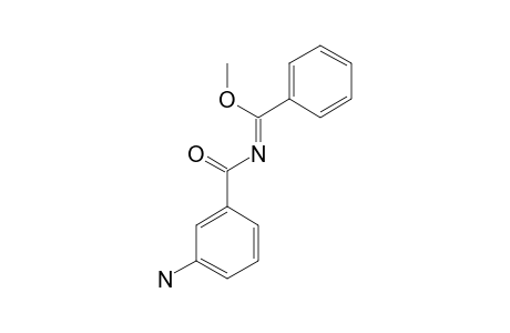 3-AMINO-N-(METHOXYPHENYLMETHYLENE)-BENZAMIDE
