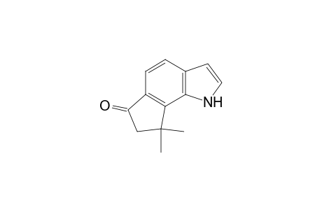 8,8-dimethyl-1,7-dihydrocyclopenta[g]indol-6-one