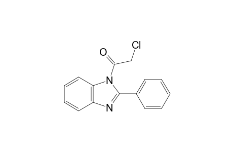 2-Chloro-1-(2-phenyl-1H-benzo[d]imidazol-1-yl)ethan-1-one