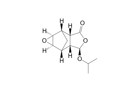 rac-(3R,3aR,4R,5R,6S,7S,7aS)-5,6-epoxy-3-isopropoxyhexahydro-4,7-methanoisobenzofuran-1(3H)-one