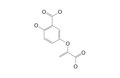 5-(1-CARBOXYLVINYLOXY)-2-HYDROXYBENZOIC-ACID