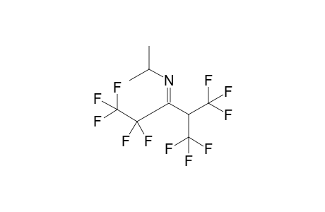 Isopropyl(3,3,3-trifluoro-1-pentafluoroethyl-2-trifluoromethylpropylidene)amine