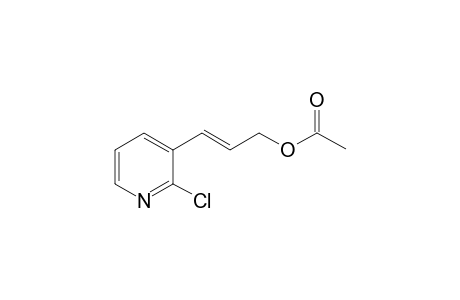 (E)-3-(2-chloropyridin-3-yl)allyl acetate