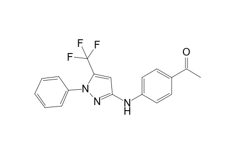 3-(4-Acetylanilino)-5-trifluoromethyl-1-phenyl-1H-pyrazole