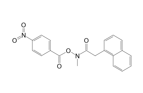 N-(4-Nitrobenzoyloxy)-N-methyl(1-naphthyl)acetamide