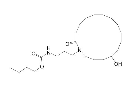 1-[3'-(Butoxycarbonylamino)propyl]-13-hydroxy-1-azacyclohexadecan-2-one