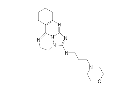 4-[3-(MORPHOLIN-4-YL)-1-PROPYLAMINO]-2,3,7,8,9,10-HEXAHYDRO-1,3A,5,6,10C-PENTAAZAACEPHENANTHRYLENE