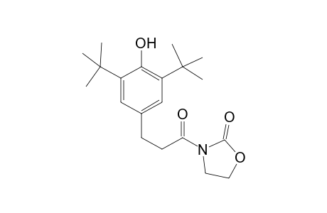 3-[3-((3,5-Di-tert-butyl-4-hydroxy)phenylpropanoyl]oxazolidin-2-one