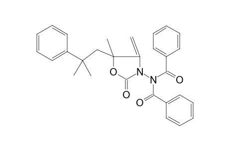 Benzamide, N-benzoyl-N-[dihydro-5-methyl-4-methylene-5-(2-methyl-2-phenylpropyl)-2-oxo-3(2H)-oxazolyl]-