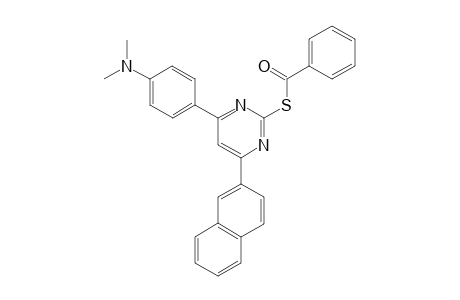 S-(4-(4-[Dimethylamino]phenyl)-6-(naphthalen-2-yl)pyrimidin-2-yl)benzothioate