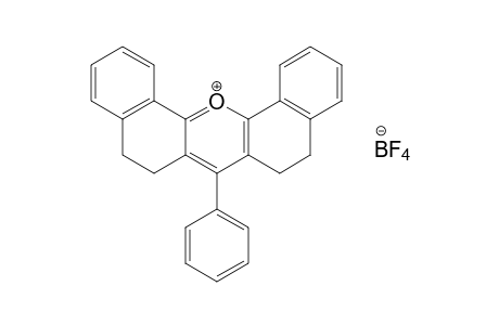 7-phenyl-5,6,8,9-tetrahydrodibenzo[c,h]xanthylium tetrafluoroborate(1-)