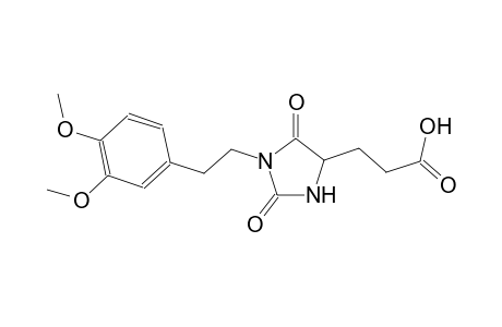 4-imidazolidinepropanoic acid, 1-[2-(3,4-dimethoxyphenyl)ethyl]-2,5-dioxo-, (4S)-