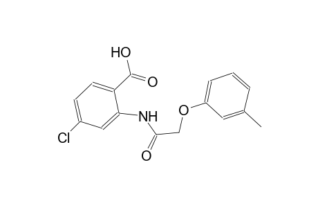 4-Chloro-2-(2-m-tolyloxy-acetylamino)-benzoic acid