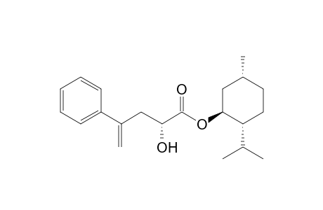(1R,2S,5R)-Menthyl (2R)-2-hydroxy-4-phenylpent-4-enoate