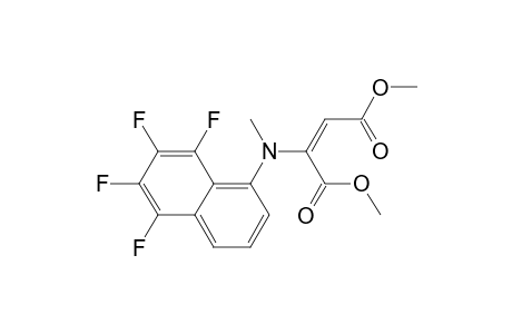 2-Butenedioic acid, 2-[methyl(5,6,7,8-tetrafluoro-1-naphthalenyl)amino]-, dimethyl ester, (E)-