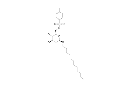 DODECYL-2-DEOXY-6-O-TOSYL-BETA-D-ARABINOHEXOPYRANOSIDE