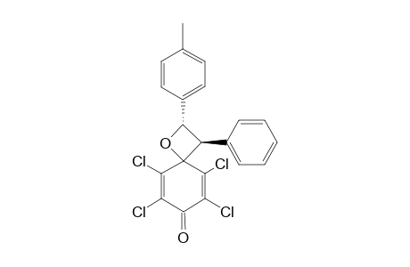 5,6,8,9-Tetrachloro-3-phenyl-2-(p-tolyl)-1-oxaspiro[3.5]nona-5,8-dien-7-one