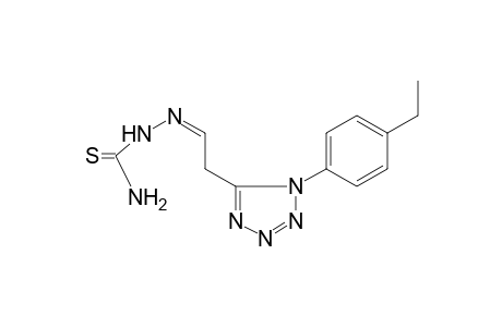 (1Z)-[1-(4-Ethylphenyl)-1H-tetraazol-5-yl]ethanal thiosemicarbazone